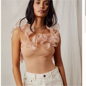 Free people haute wired bodysuit